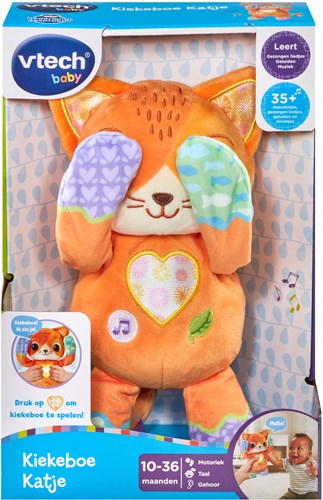 VTech Baby Kiekeboe Katje - Interactief Speelgoed Katje voor Baby's - Educatief-3
