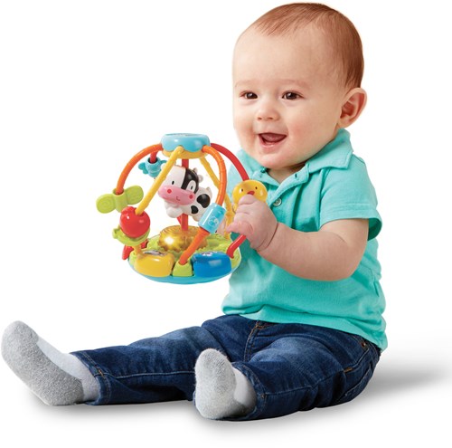 VTech balle éducative pour bébé - Koetje Boe Bal - jouet interactif-2