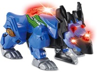 Switch en Go Dino Titan Triceratops speelgoedfiguur met racer-2