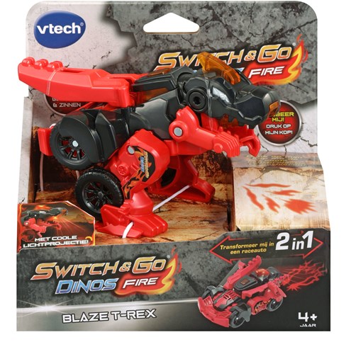 VTech dinosaure jouet Switch & Go Fire Blaze T-Rex interactif-2