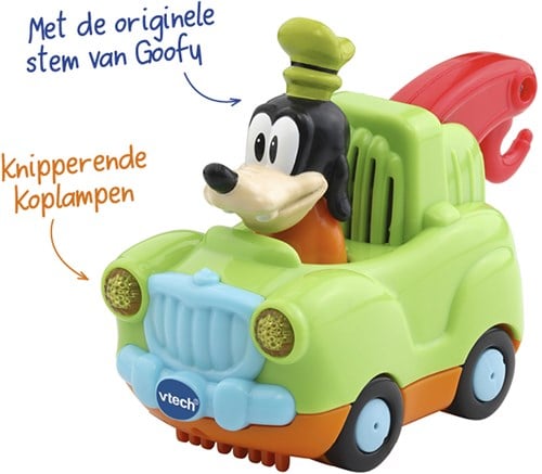 VTech Toet Toet Auto's Disney Goofy Takelwagen - Educatief Speelgoed Auto-2