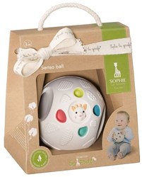 Vulli Sophie de giraf speelbal Senso'Ball babyspeelgoed natuurlijk rubber