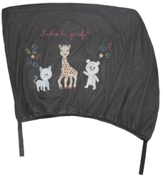 Vulli zonnescherm auto Sophie de giraf set - universeel, 2 stuks