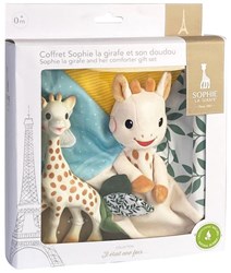 Vulli Sophie de Giraf cadeau set met knuffeldoekje voor baby's