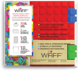 Waff Waff Creatief Dagboek Set A6 Rood