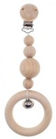 Hess suspension poussette jouet bois motricité beige multicolore