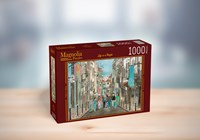 Magnolia legpuzzel Lissabon 1000 stukjes kleurrijk puzzelplezier-2