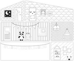 Lundby creatieve DIY wandset - speelgoed knutselset voor kinderen