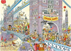 Jumbo puzzel WASGIJ RETRO MYSTERY 8 - Die Letzte Hürde! - 1000 stukjes