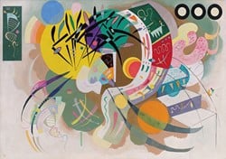Grafika puzzel Wassily Kandinsky - Dominant Curve, 1936 - 1500 stukjes