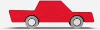 Waytoplay voiture en bois - Back & Forth Car - jouet en bois durable-2