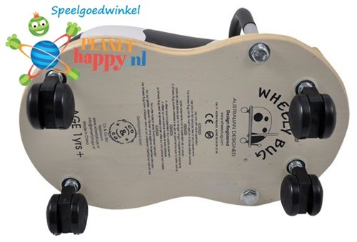 Wheelybug porteur vache - jouet en bois grande taille pour enfants-2
