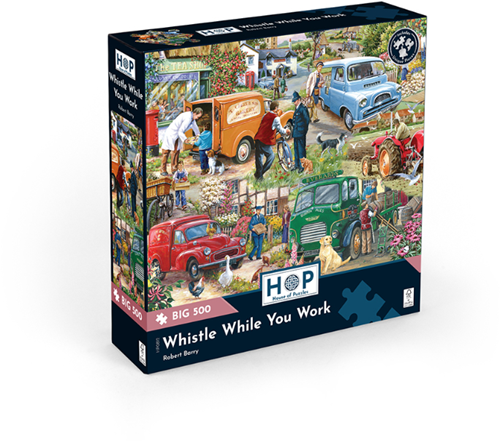 House of Puzzles legpuzzel 500 XL stukjes nostalgisch werktafereel