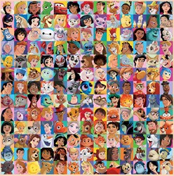 Hachette Disney legpuzzel - 1000 stukjes puzzel plezier