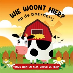 Lantaarn flapjesboek boerderij dieren kartonboek peuters ontdekken