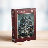 Magnolia legpuzzel Willoville Isle - 1000 stukjes kleurrijk speelgoed-2