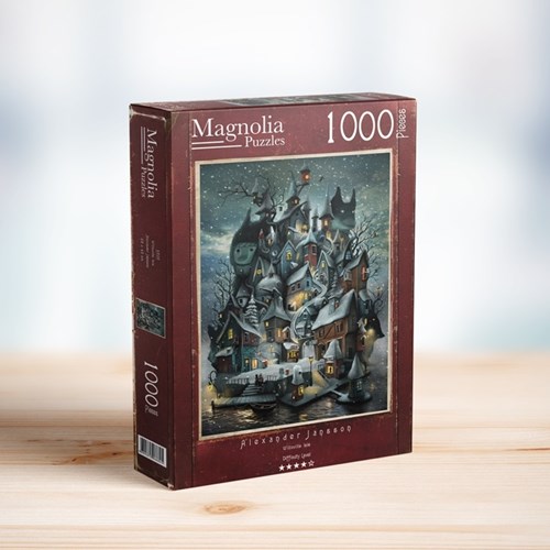 Magnolia legpuzzel Willoville Isle - 1000 stukjes kleurrijk speelgoed-2