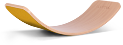 Wobbel Original blank gelakt vilt mosterd