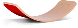 Wobbel Original blank gelakt vilt rood