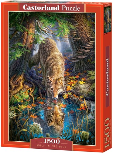 Castorland puzzel Wolf in the Wild - 1500 stukjes natuur wildlife-2