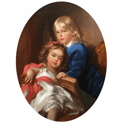 DaVICI houten puzzel - kinderen portret - 85 stukjes puzzelplezier