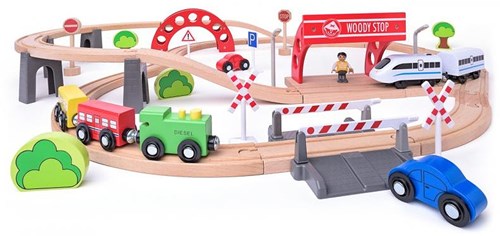 Woody Woody Train coffret avec élec. Locomotive 93064