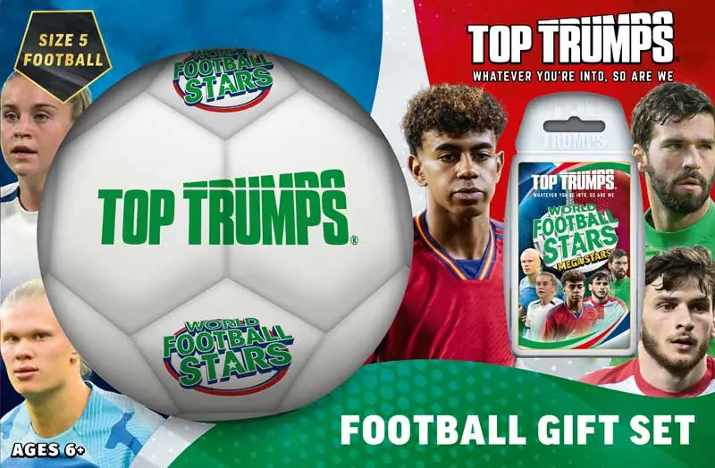 Winning Moves voetbal cadeau set - Wereld voetbalsterren speelplezier
