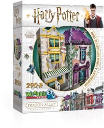 Wrebbit 3D puzzle Harry Potter - Boutique Madame Guipure & Glacier Florean Fortescue - 290 pièces
