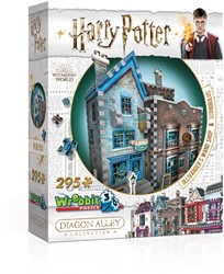 Wrebbit 3D Puzzel - Harry Potter Ollivander's Wand Shop &  Scribbulus  - 295 stukjes