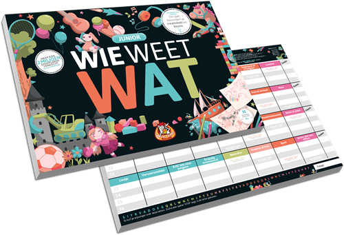 White Goblin Games denkspel Wie Weet Wat Junior voor kinderen