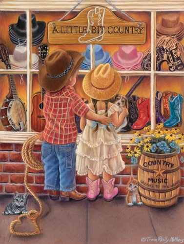 SunsOut puzzel XXL stukjes - A Bit of Country - 500 stukjes