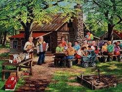 SunsOut puzzle pièces XXL - Valse d'anniversaire - 500 pièces