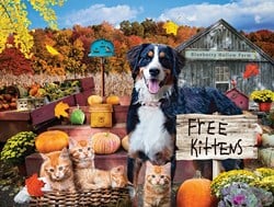 SunsOut puzzel XXL stukjes - Blueberry Hollow Farm - 300 stukjes