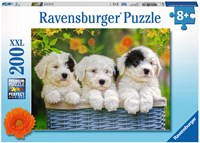 Ravensburger puzzle chiots adorables - puzzle - 200 pièces XXL chiens-2