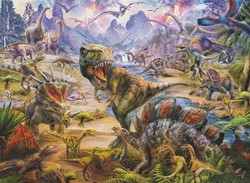 Ravensburger Kinderpuzzel 300 stukjes Gigantische dinosauriërs