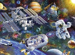 Ravensburger puzzle Recherche cosmique 200 pièces puzzle enfant