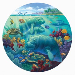 SunsOut puzzle pièces XXL - Manatee Beach - 500 pièces
