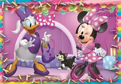 Clementoni puzzel - Minnie - 104 stukjes - kinderpuzzel karton