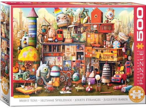 Eurographics XXL stukjes - Außenseiterspielzeug - 500 stukjes-2