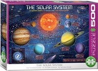 Eurographics puzzle Système Solaire XXL - 500 pièces XL - jouet éducatif-2
