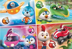 Clementoni puzzel Top Wing - XXL stukjes - 60 stukjes - karton