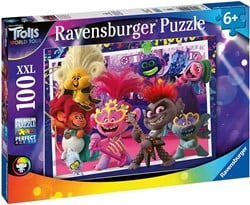Ravensburger puzzel Trolls 2 World Tour - Legpuzzel - 100 stukjes