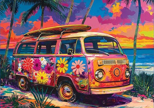 Eurographics XXL Teile - Bay Seite - 500 Teile