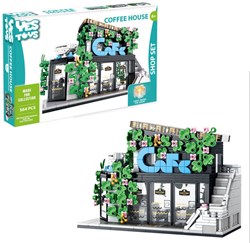 YesToys coffret de construction Coffee House avec lumières - 564 pièces - coloré