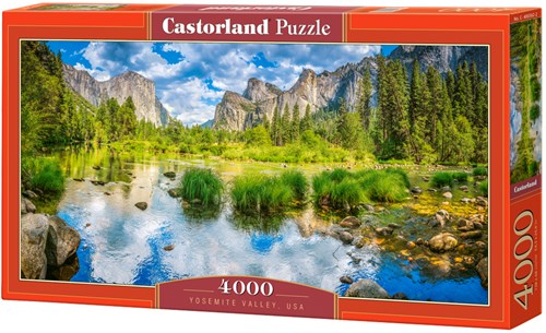 Castorland puzzle Yosemite Valley USA - 4000 pièces paysage-2