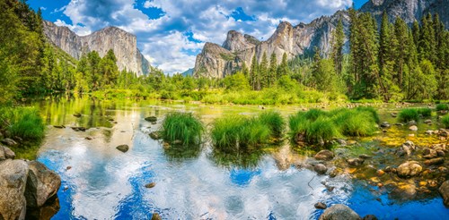 Castorland puzzle Yosemite Valley USA - 4000 pièces paysage