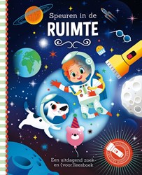 Lantaarn zoekboek ruimte - Interactief kinderboek met zaklamp