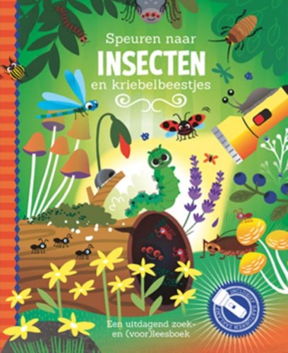 Lantaarn zoekboek - Speuren naar insecten met zaklamp en verhaal