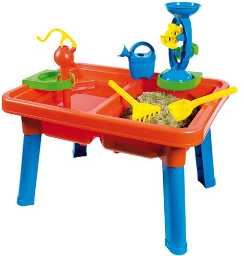 Androni Giocattoli table de jeu sable - table d'extérieur avec accessoires