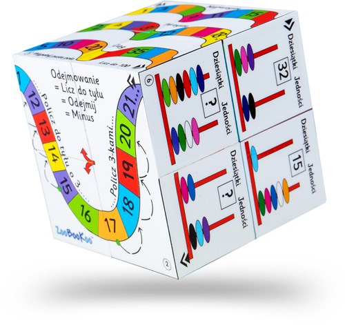 BigJigs livre cube éducatif addition et soustraction - jouet d'apprentissage